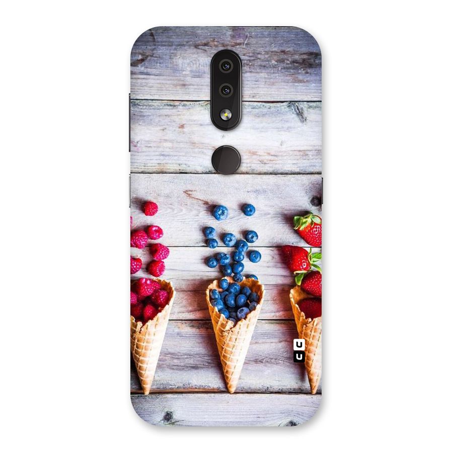 Cone Fruits Design Back Case for Nokia 4.2