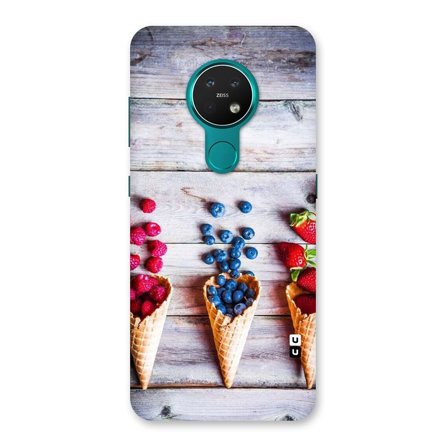 Cone Fruits Design Back Case for Nokia 7.2