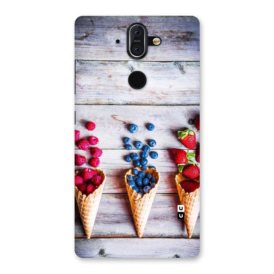 Cone Fruits Design Back Case for Nokia 8 Sirocco