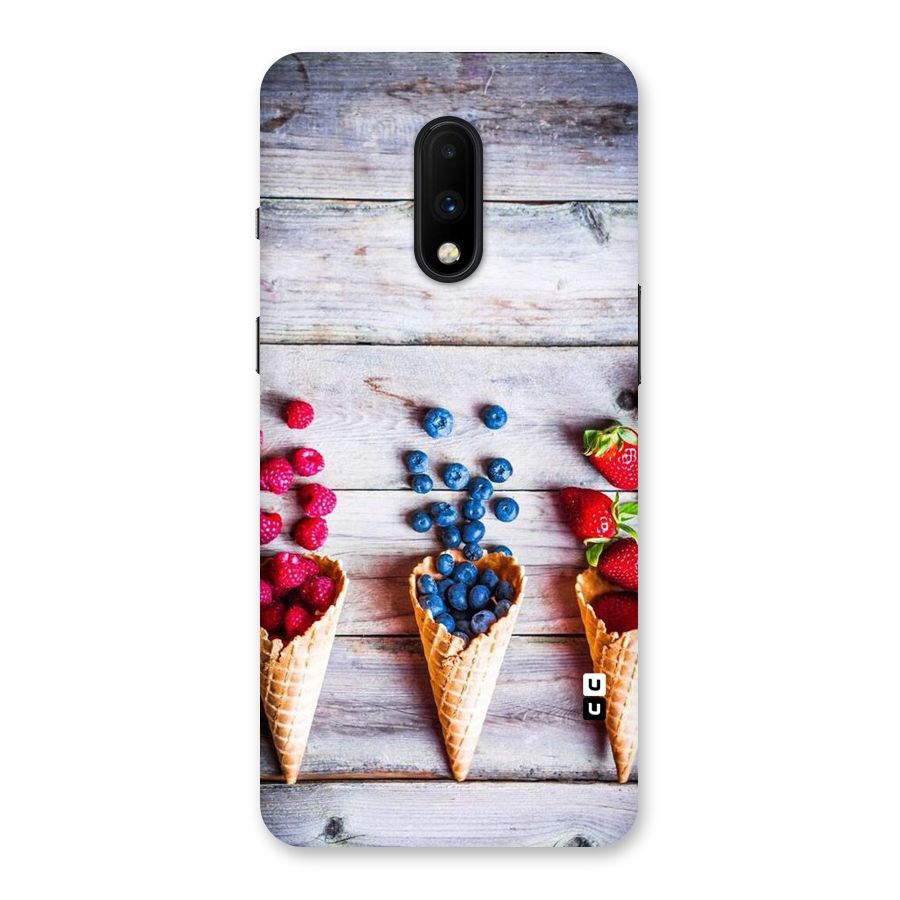 Cone Fruits Design Back Case for OnePlus 7