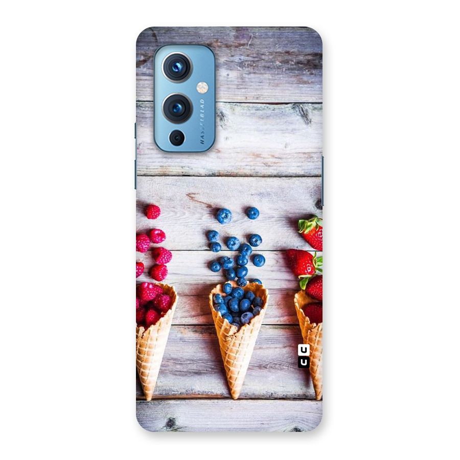 Cone Fruits Design Back Case for OnePlus 9
