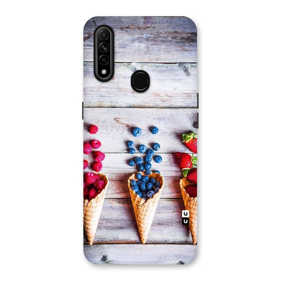 Cone Fruits Design Back Case for Oppo A31