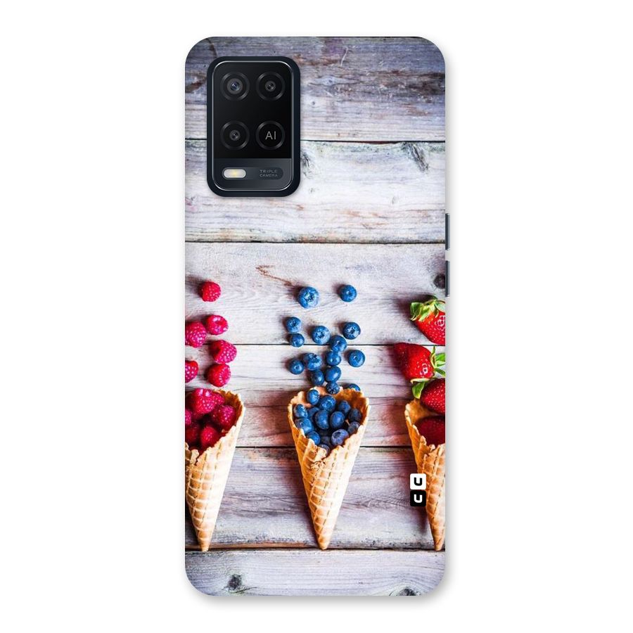 Cone Fruits Design Back Case for Oppo A54
