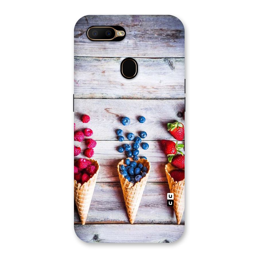 Cone Fruits Design Back Case for Oppo A5s