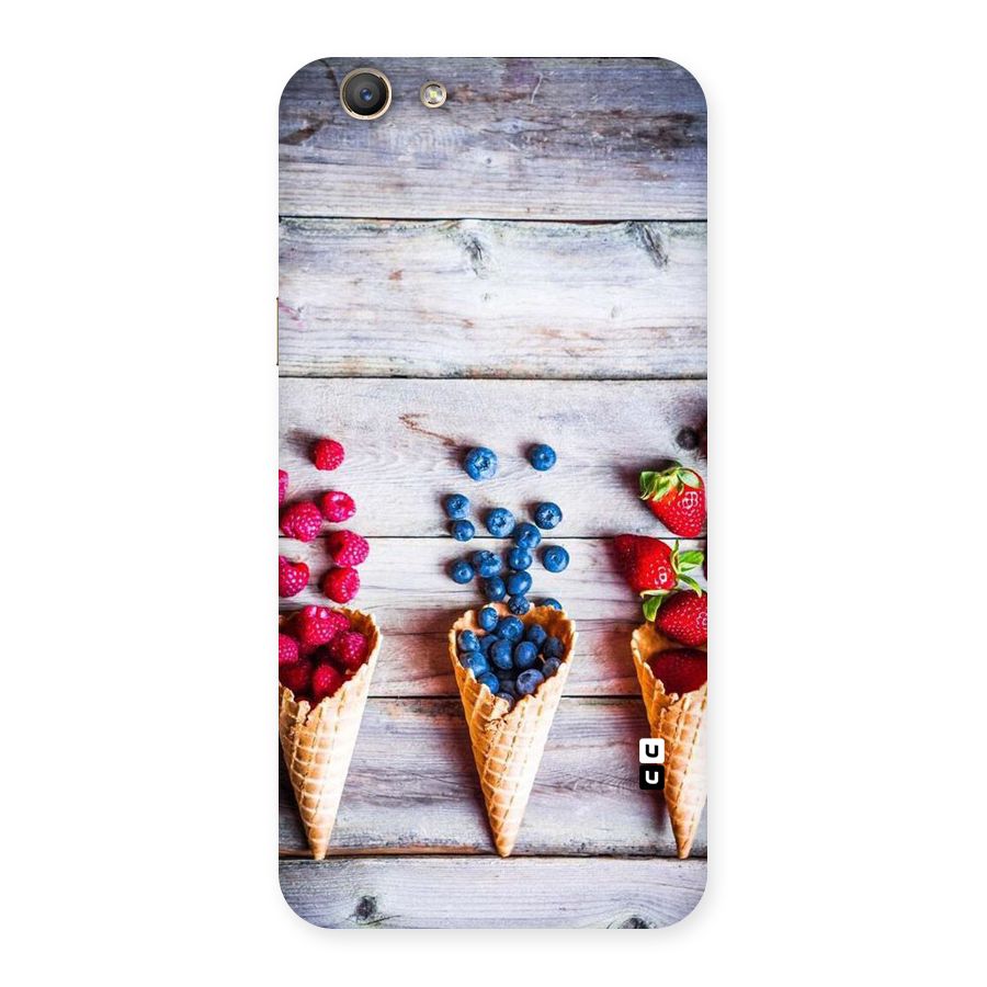 Cone Fruits Design Back Case for Oppo F1s