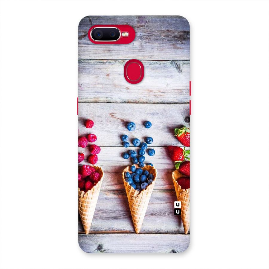 Cone Fruits Design Back Case for Oppo F9 Pro
