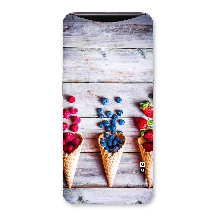 Cone Fruits Design Back Case for Oppo Find X