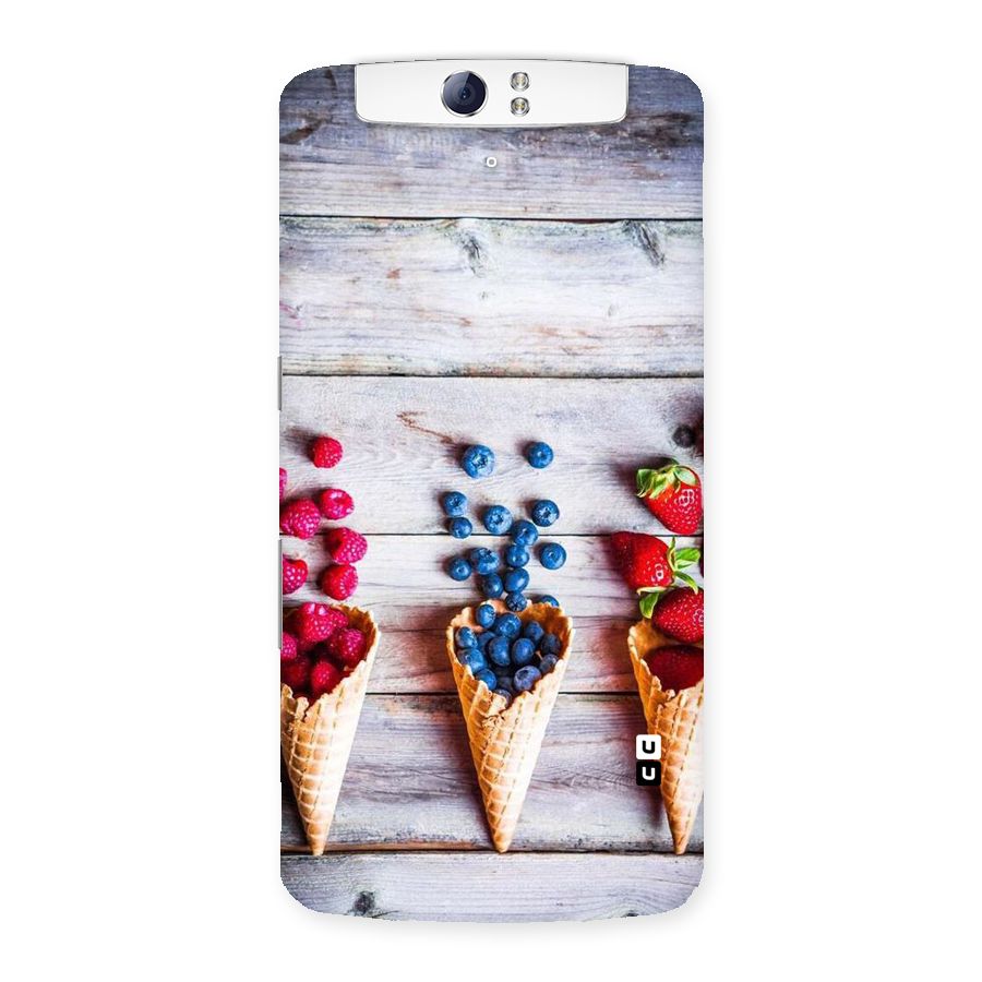 Cone Fruits Design Back Case for Oppo N1