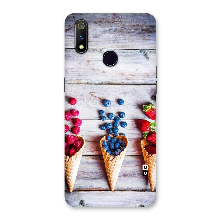 Cone Fruits Design Back Case for Realme 3 Pro
