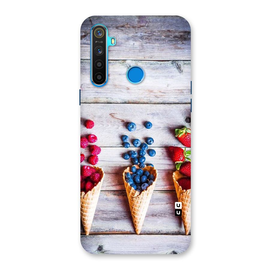 Cone Fruits Design Back Case for Realme 5s