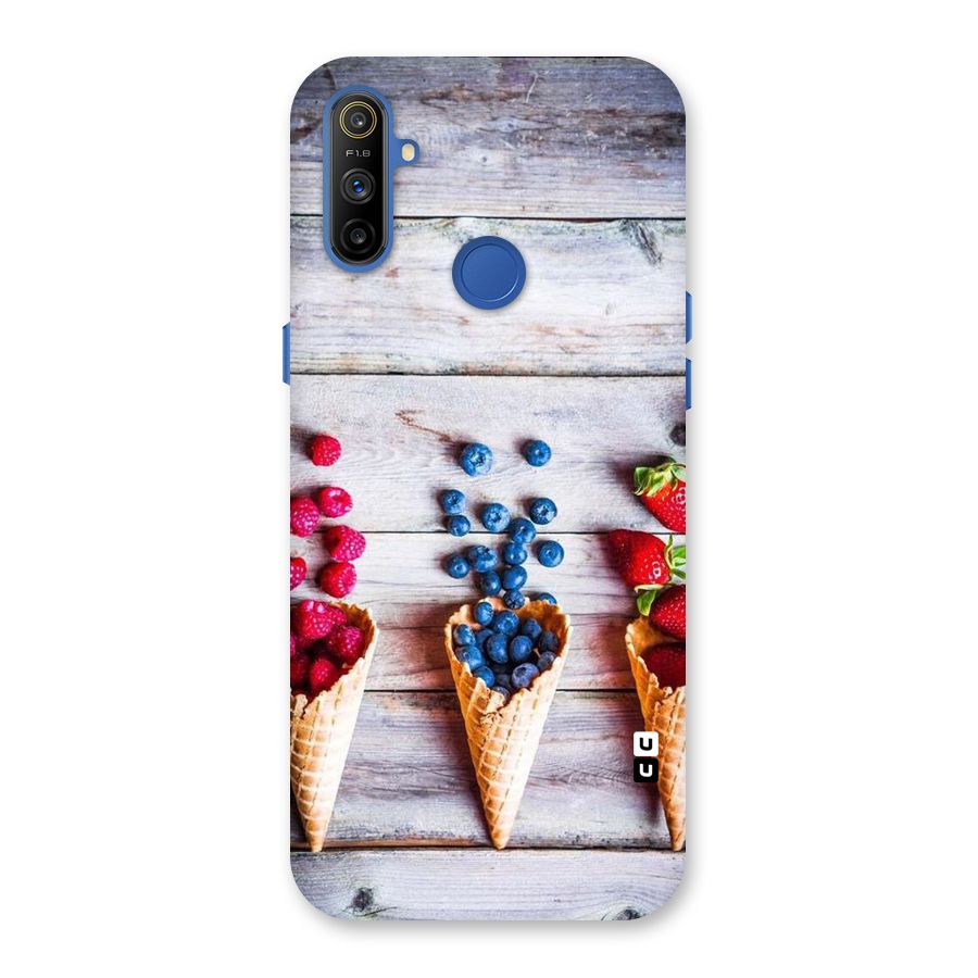 Cone Fruits Design Back Case for Realme Narzo 10A
