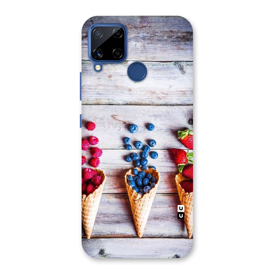 Cone Fruits Design Back Case for Realme Narzo 30A