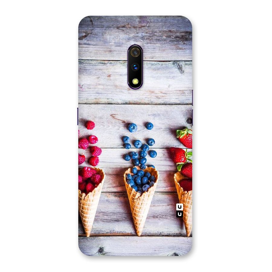 Cone Fruits Design Back Case for Realme X