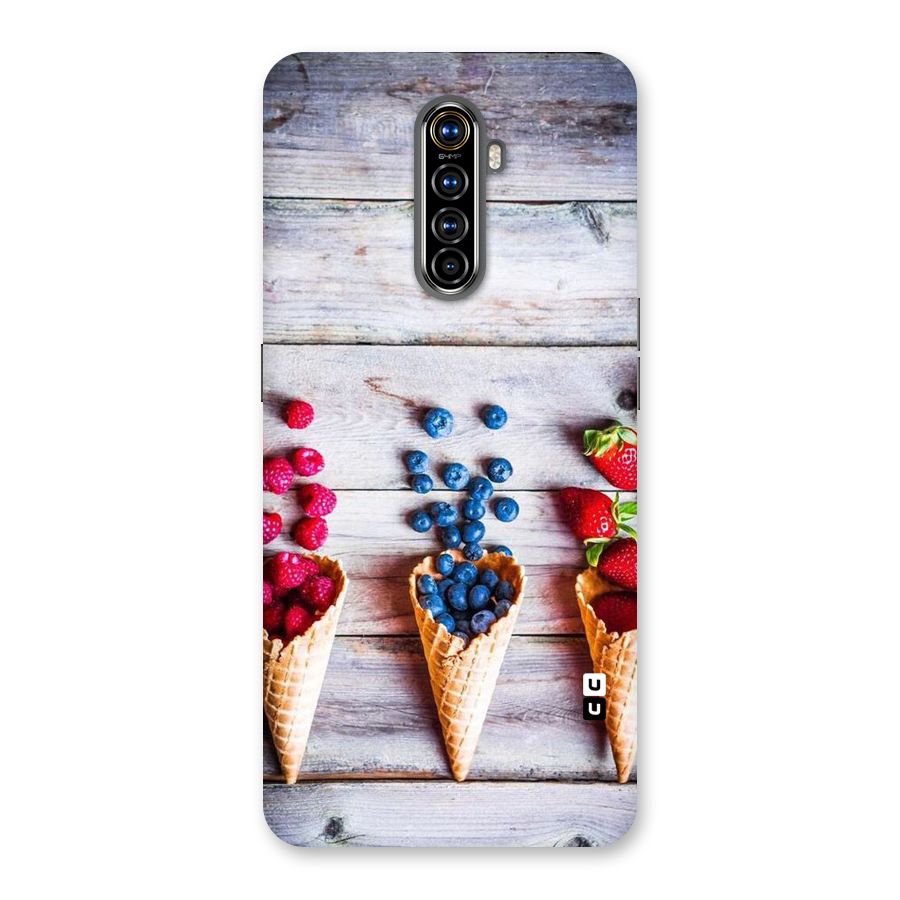 Cone Fruits Design Back Case for Realme X2 Pro