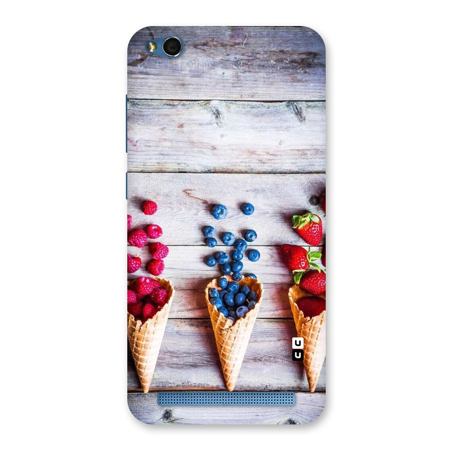 Cone Fruits Design Back Case for Redmi 5A