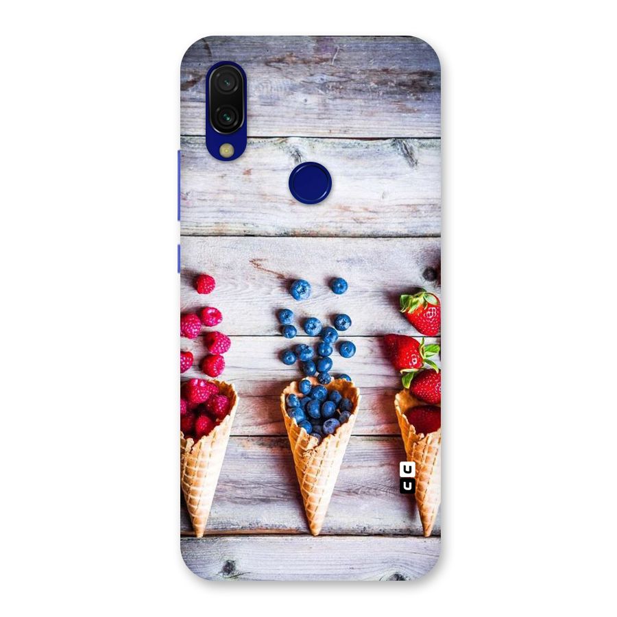 Cone Fruits Design Back Case for Redmi 7