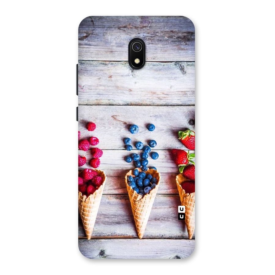 Cone Fruits Design Back Case for Redmi 8A