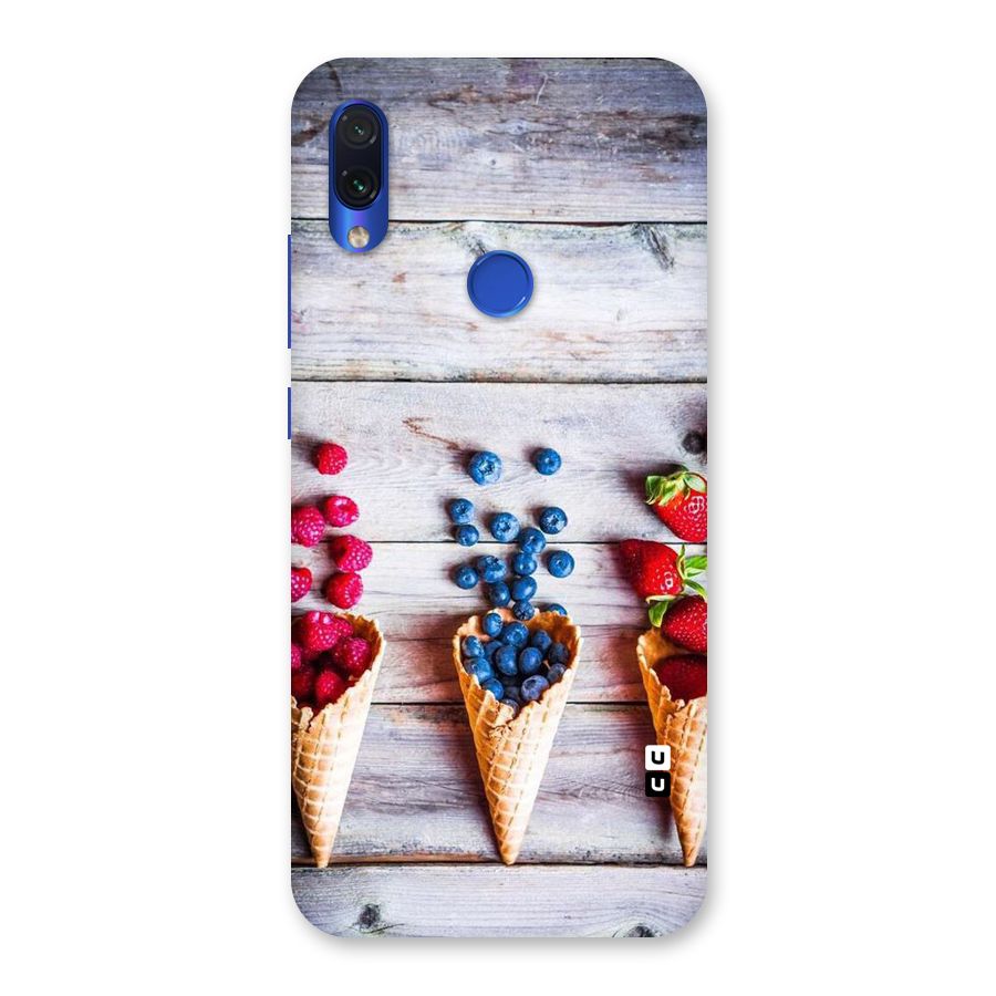 Cone Fruits Design Back Case for Redmi Note 7