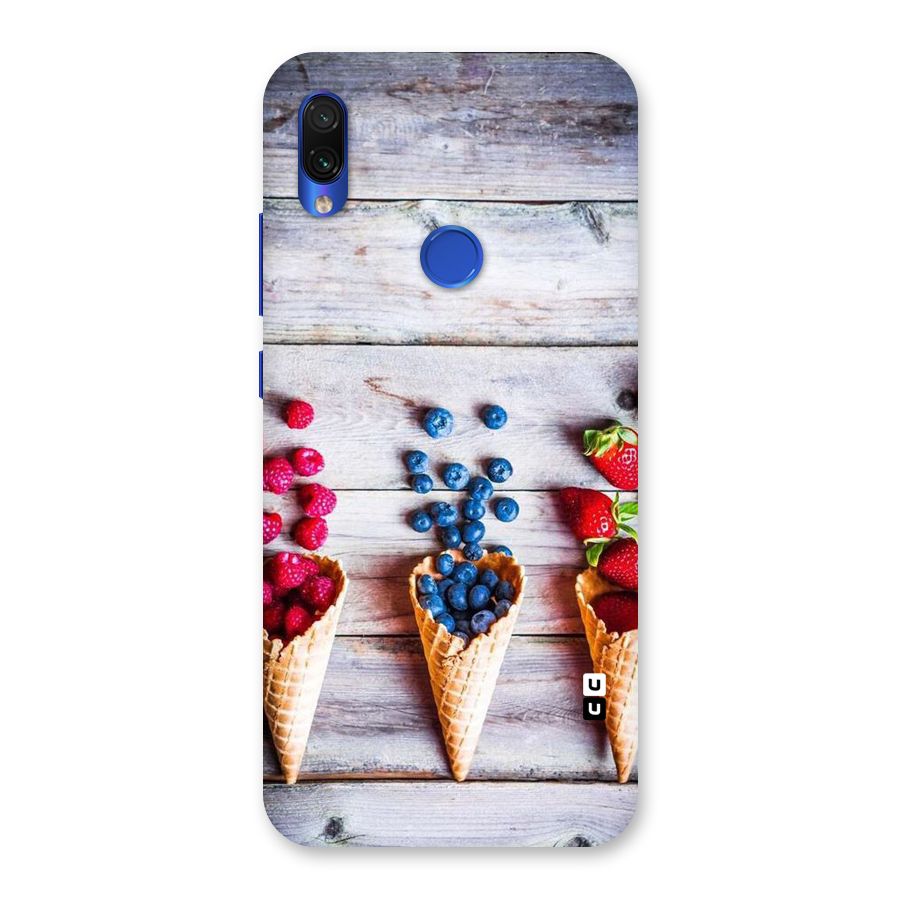 Cone Fruits Design Back Case for Redmi Note 7S