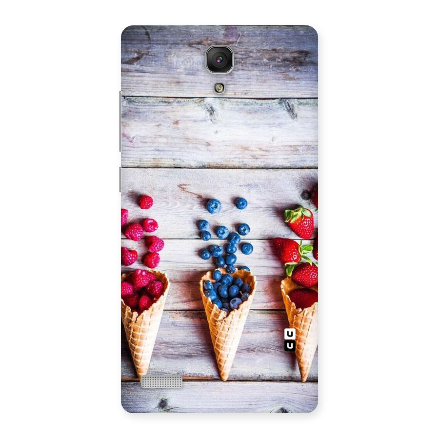 Cone Fruits Design Back Case for Redmi Note Prime
