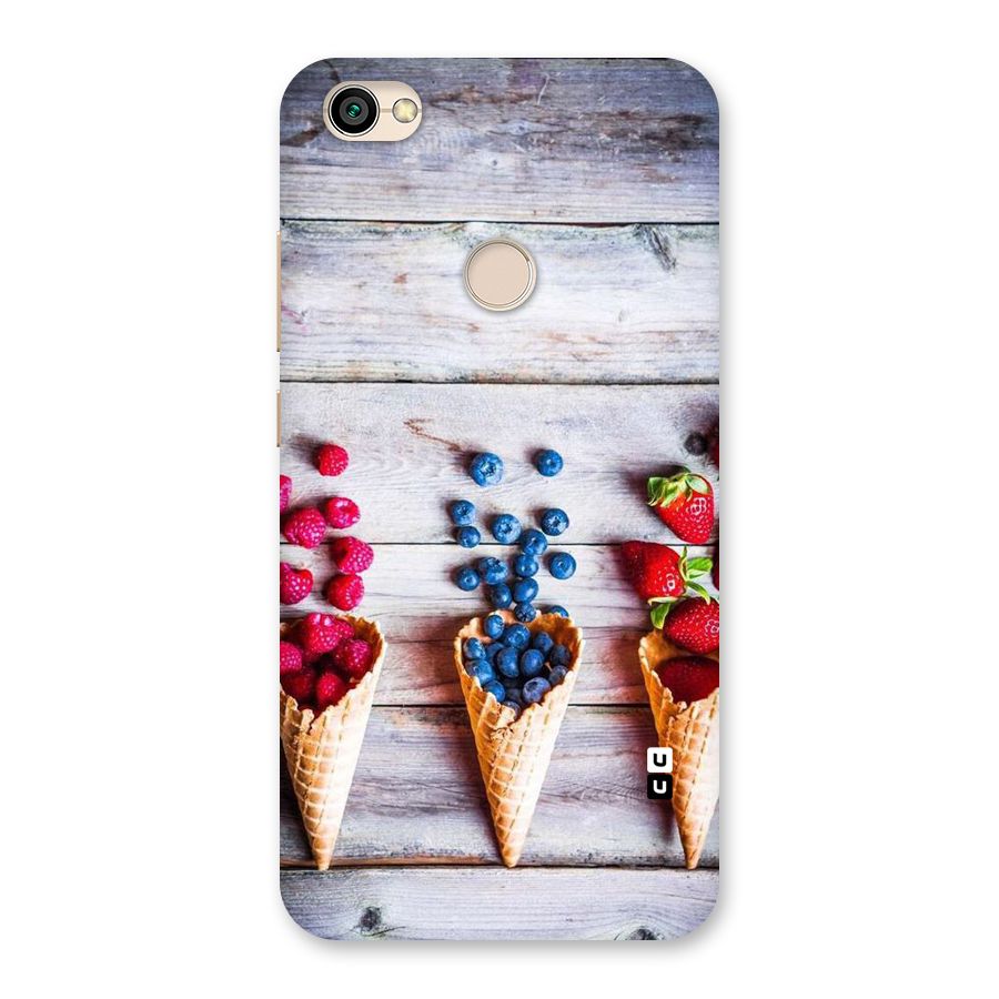 Cone Fruits Design Back Case for Redmi Y1 2017
