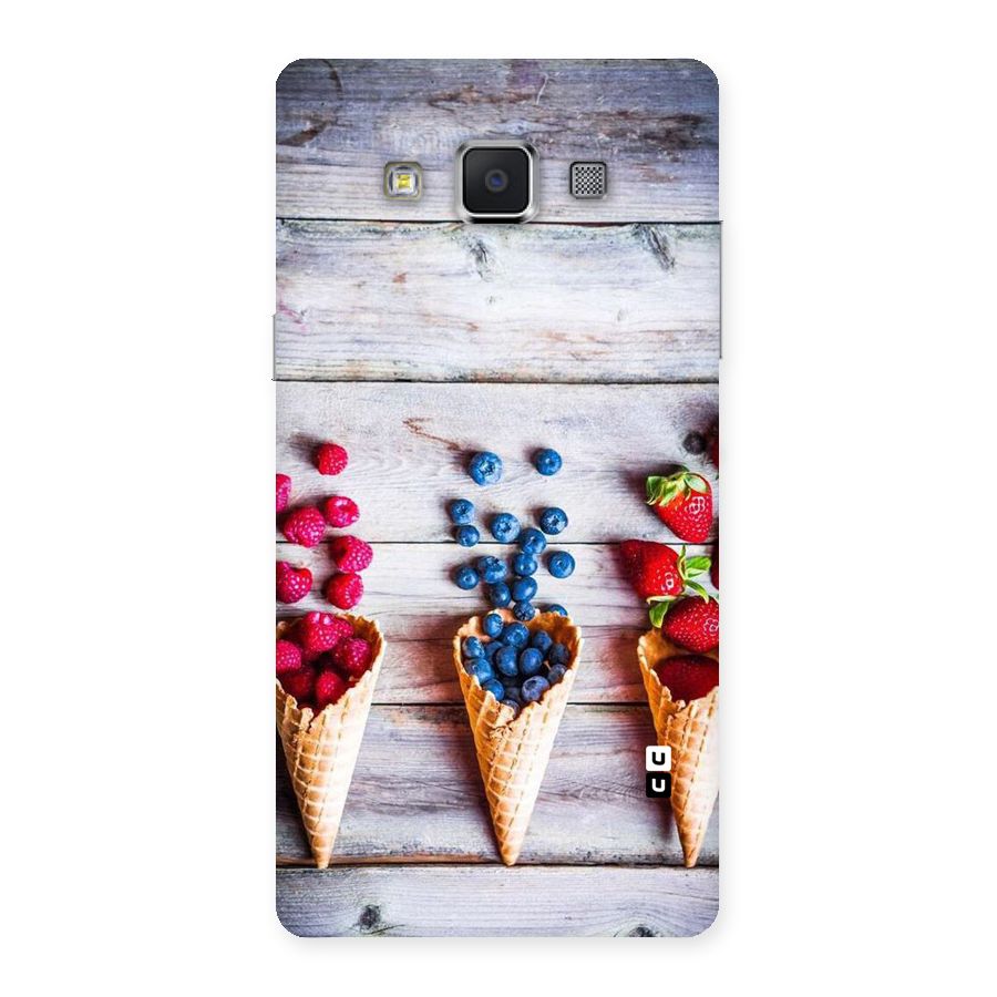 Cone Fruits Design Back Case for Samsung Galaxy A5