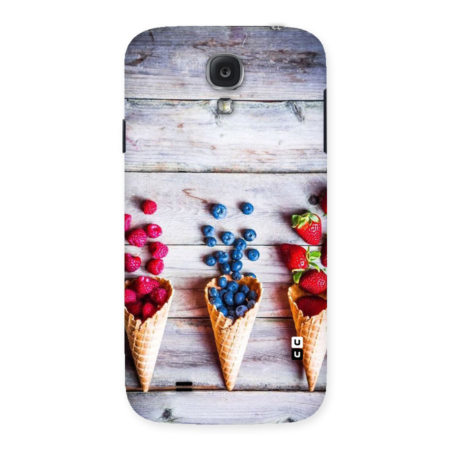 Cone Fruits Design Back Case for Samsung Galaxy S4