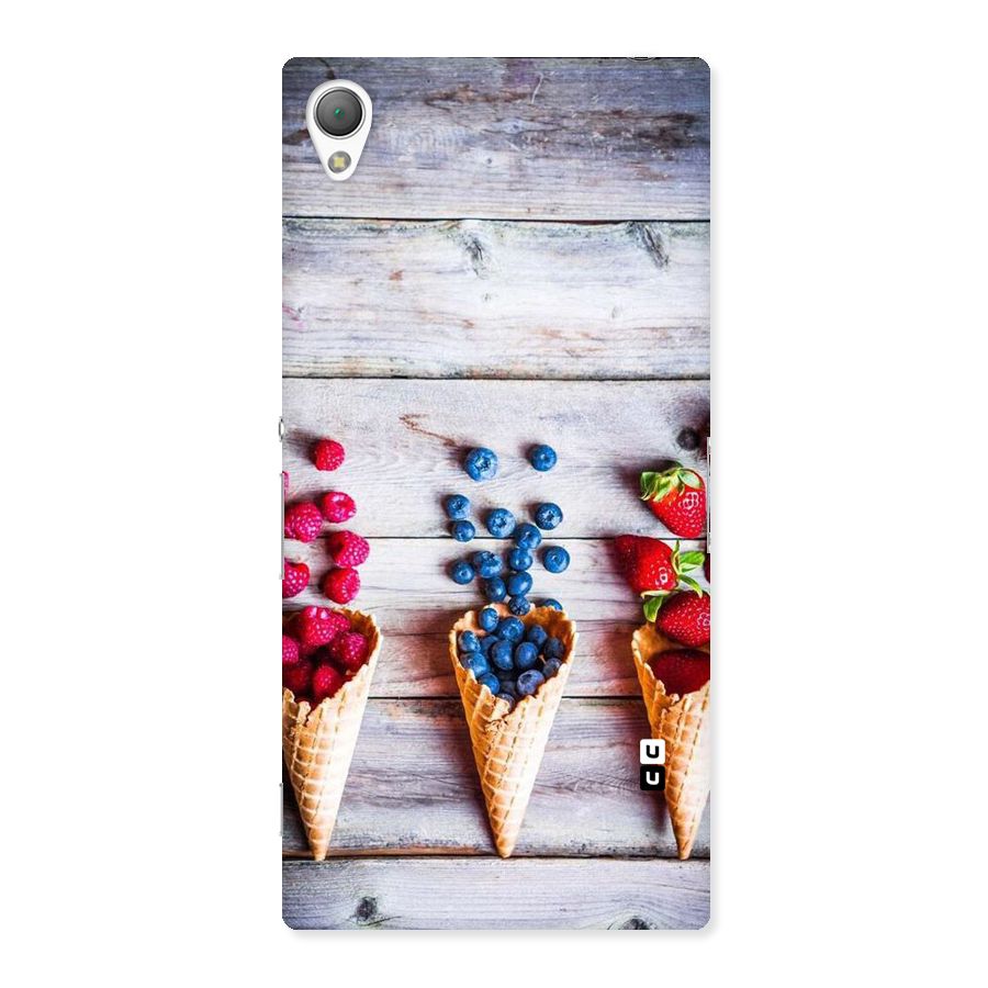 Cone Fruits Design Back Case for Sony Xperia Z3