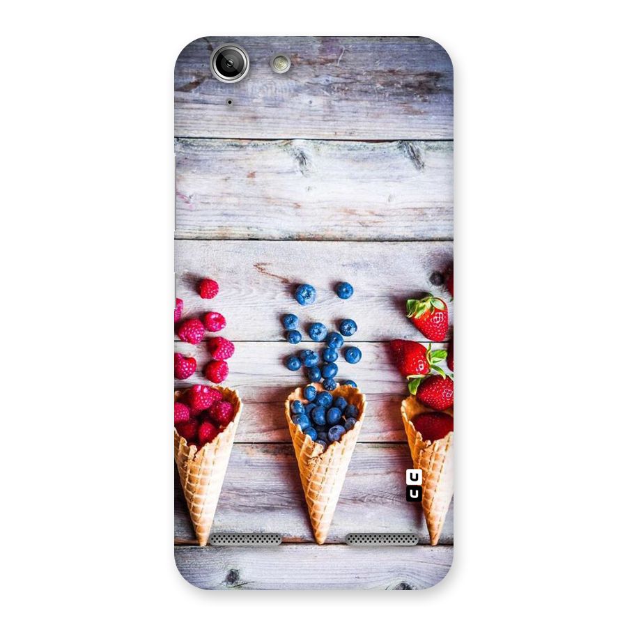 Cone Fruits Design Back Case for Vibe K5 Plus