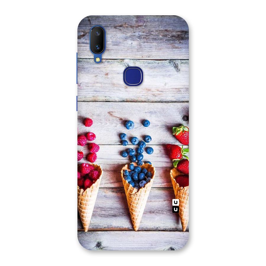 Cone Fruits Design Back Case for Vivo V11