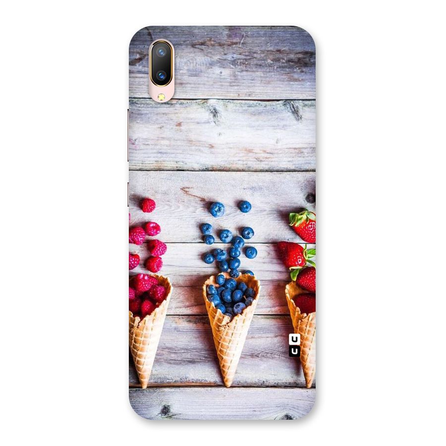 Cone Fruits Design Back Case for Vivo V11 Pro