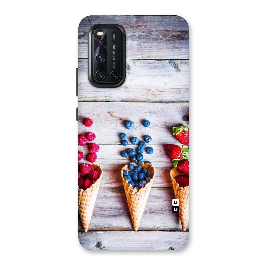 Cone Fruits Design Back Case for Vivo V19