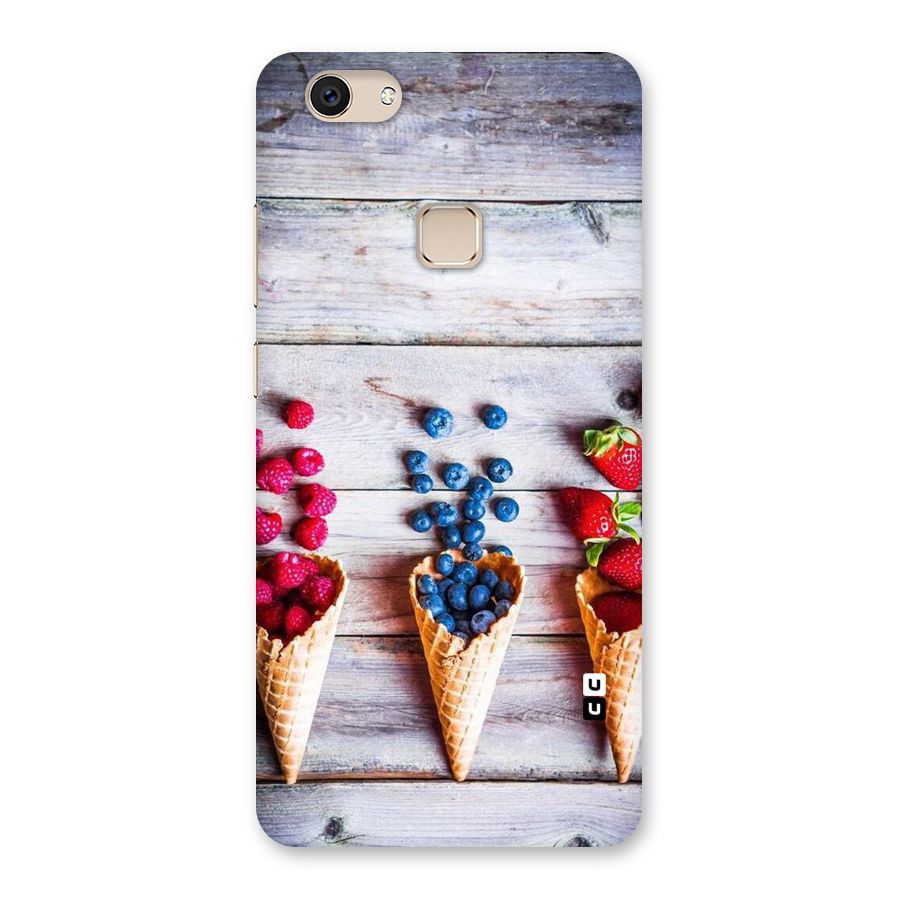 Cone Fruits Design Back Case for Vivo V7