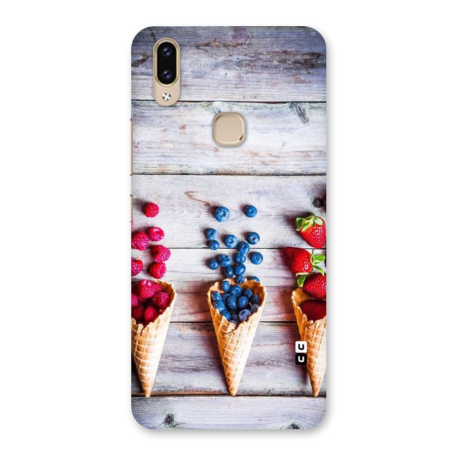 Cone Fruits Design Back Case for Vivo V9 Youth