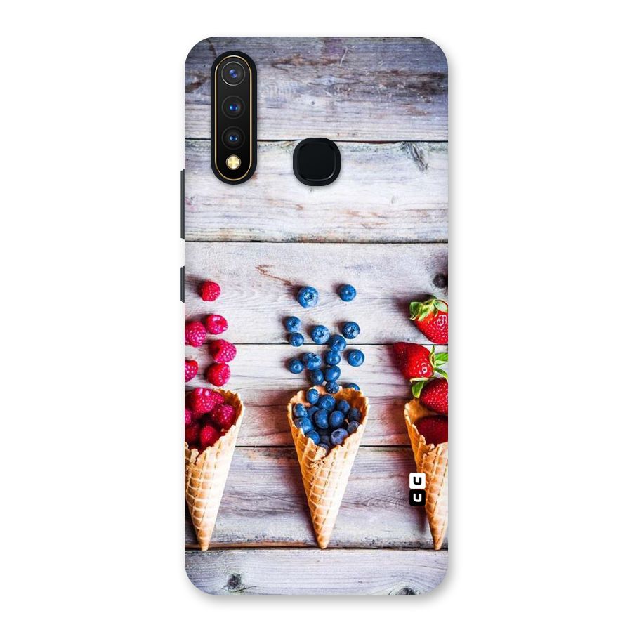 Cone Fruits Design Back Case for Vivo Y19