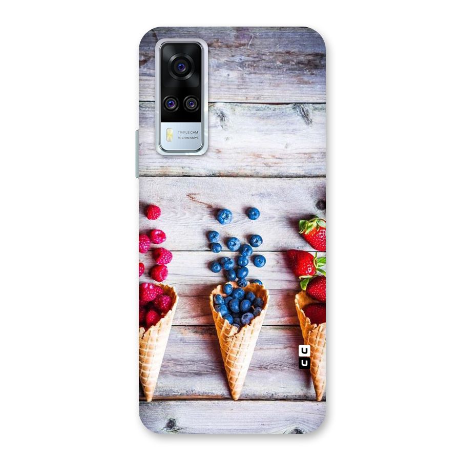 Cone Fruits Design Back Case for Vivo Y31