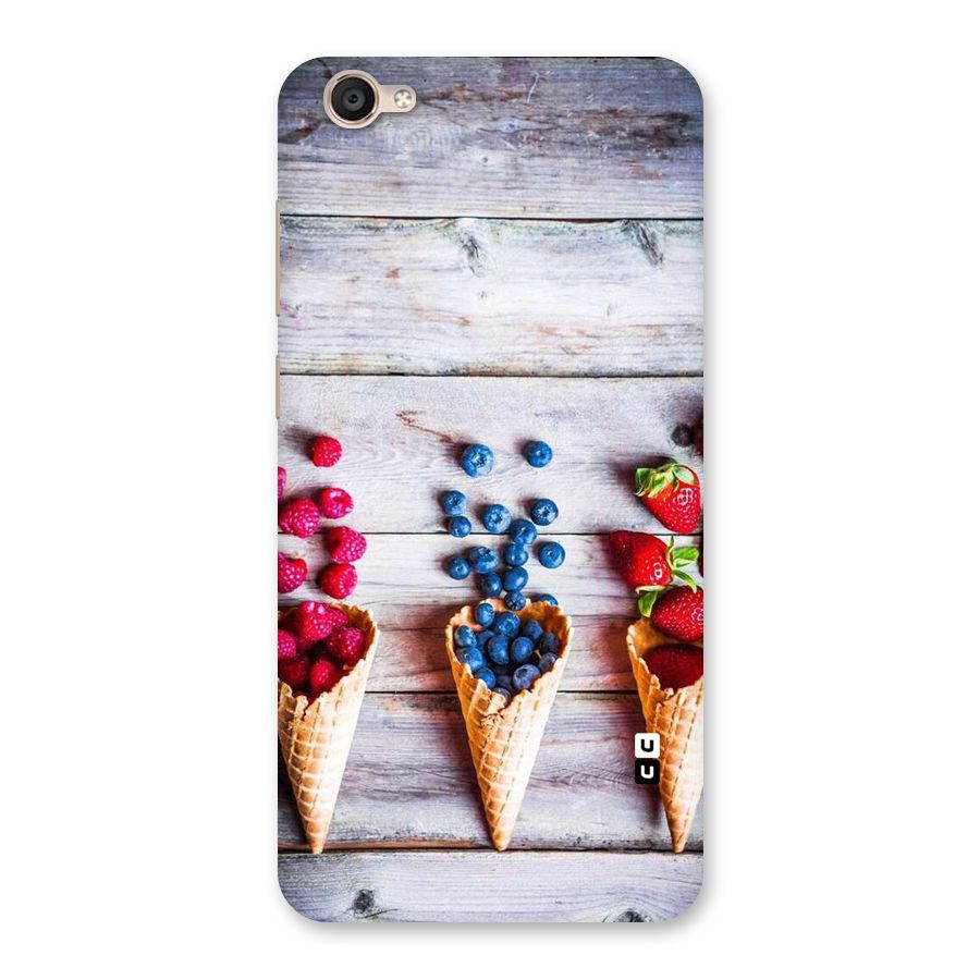 Cone Fruits Design Back Case for Vivo Y55s