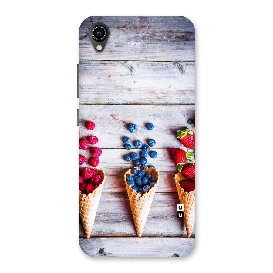 Cone Fruits Design Back Case for Vivo Y90
