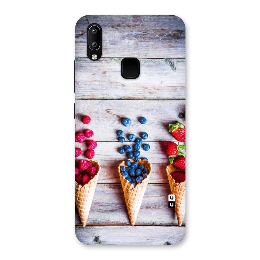 Cone Fruits Design Back Case for Vivo Y93