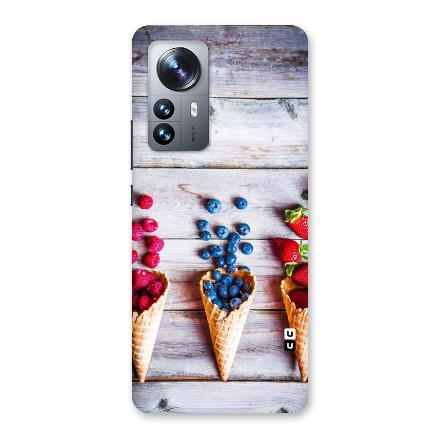 Cone Fruits Design Back Case for Xiaomi 12 Pro