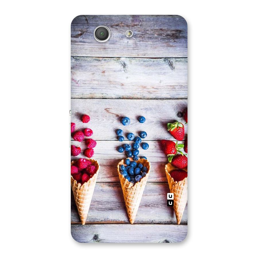 Cone Fruits Design Back Case for Xperia Z3 Compact