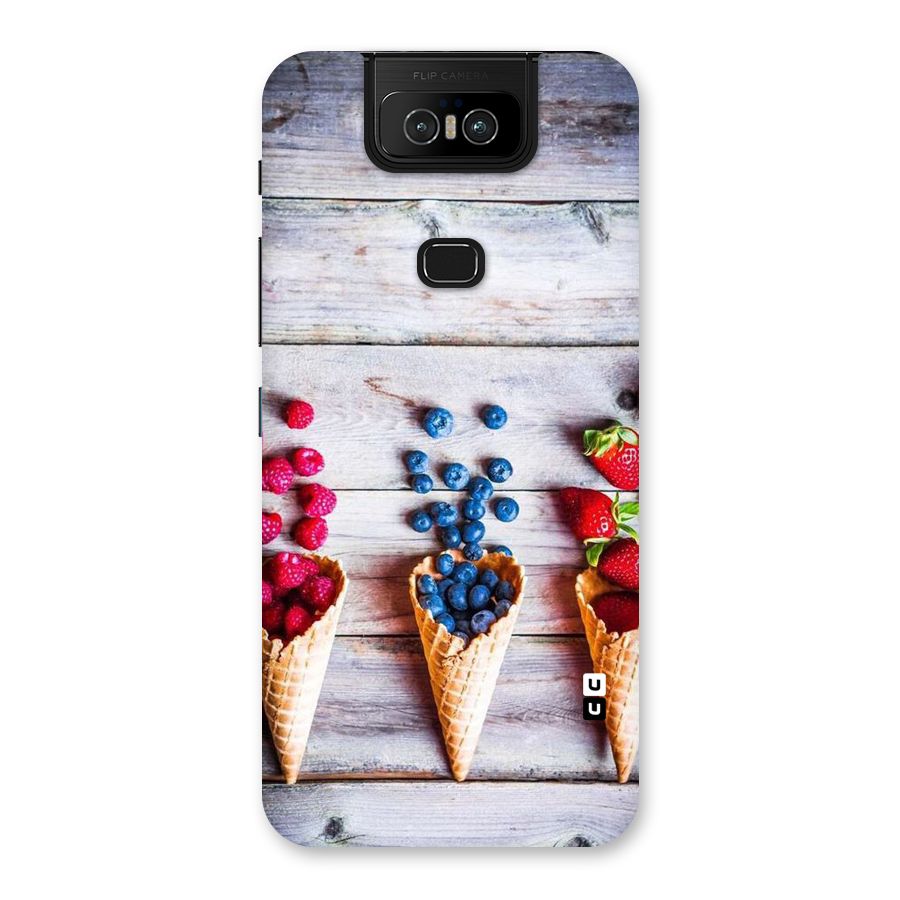 Cone Fruits Design Back Case for Zenfone 6z