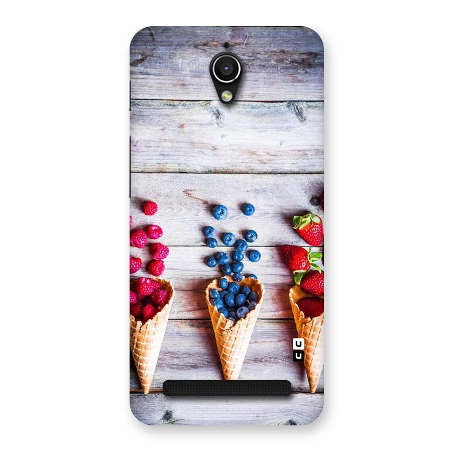 Cone Fruits Design Back Case for Zenfone Go