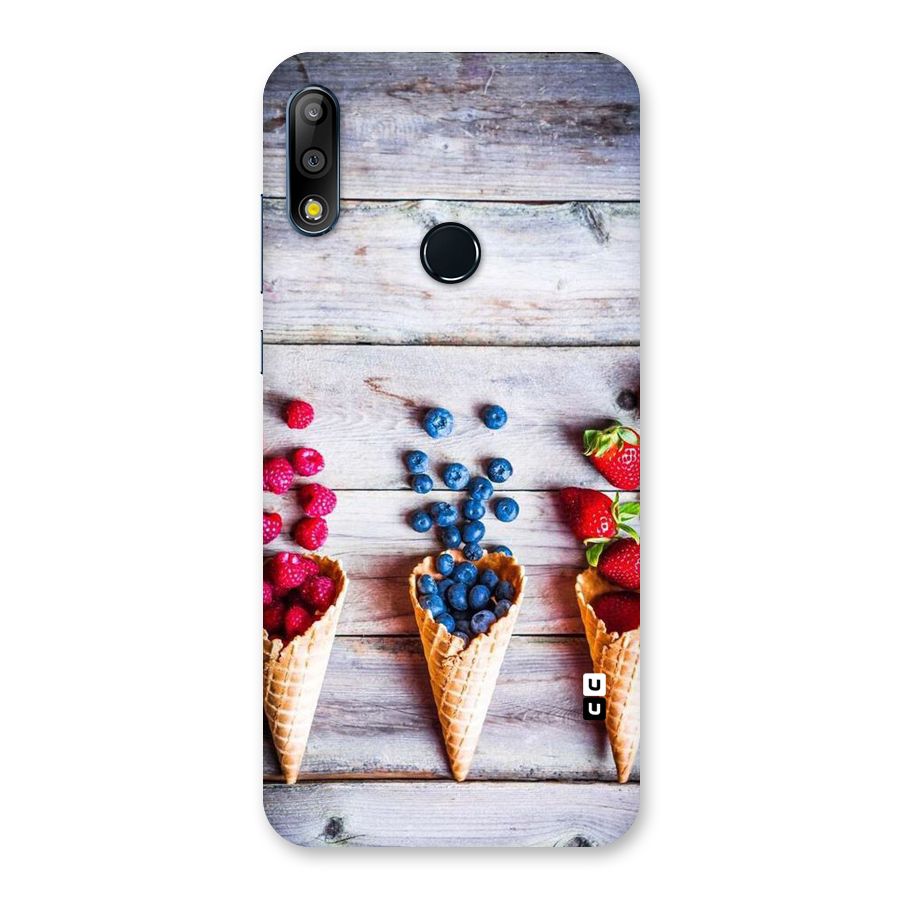 Cone Fruits Design Back Case for Zenfone Max Pro M2