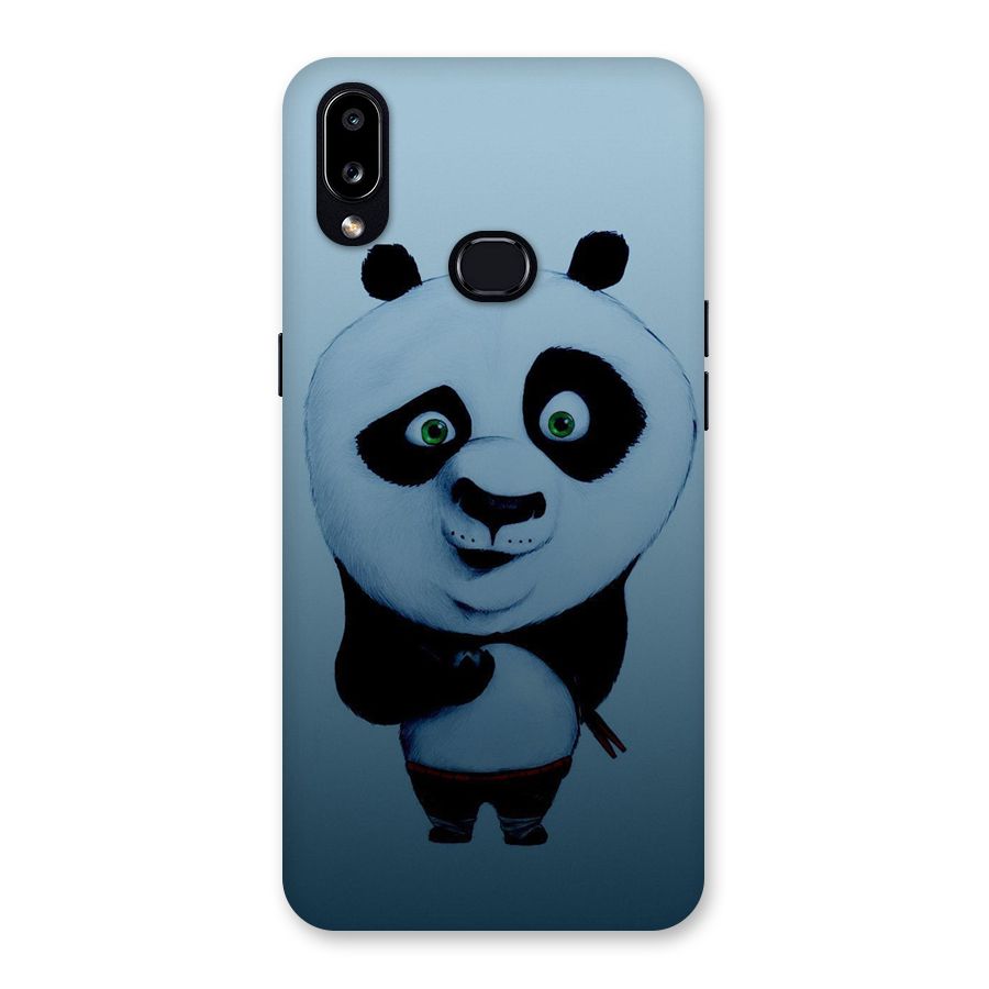 Confused Cute Panda Back Case for Galaxy A10s