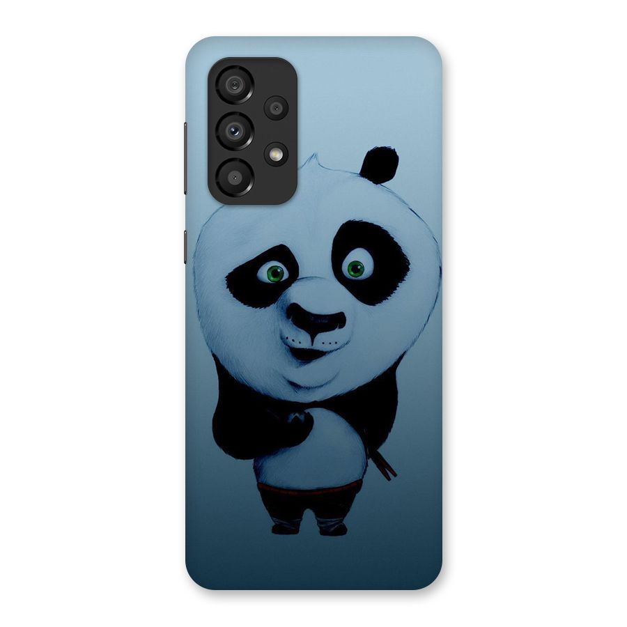 Confused Cute Panda Back Case for Galaxy A33 5G
