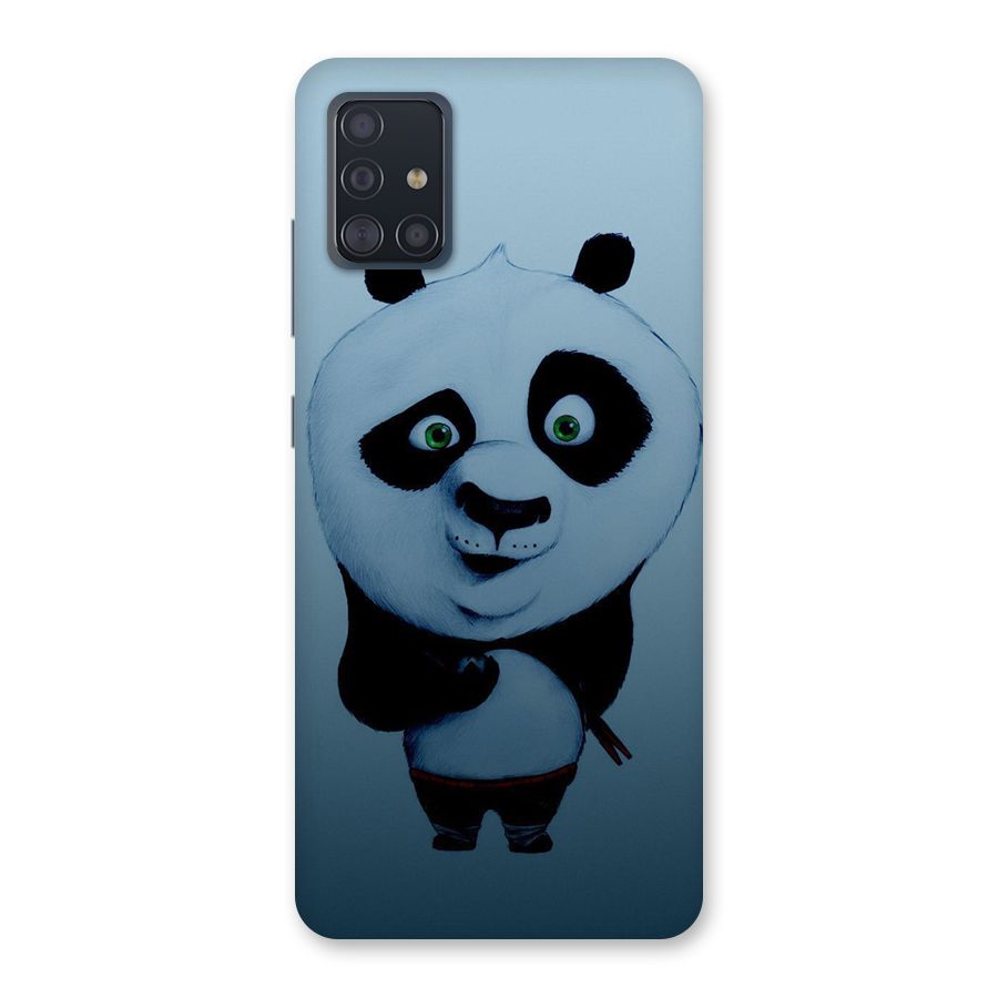 Confused Cute Panda Back Case for Galaxy A51