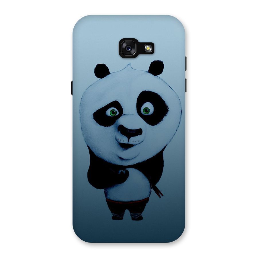 Confused Cute Panda Back Case for Galaxy A7 (2017)