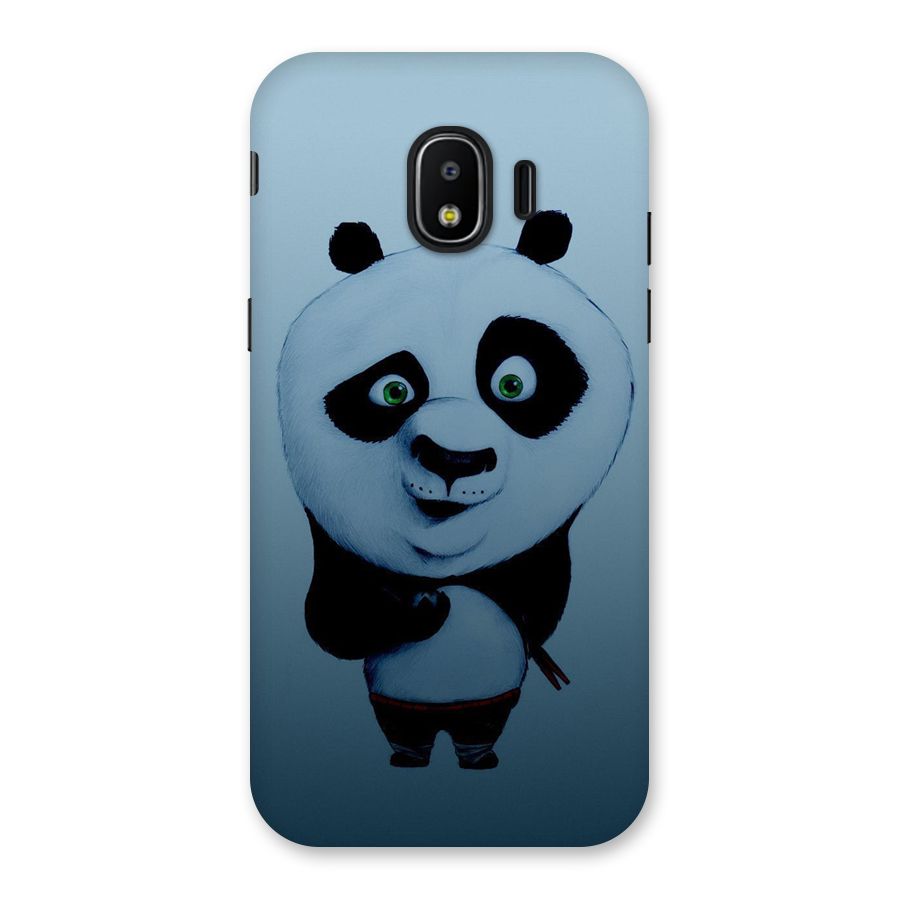 Confused Cute Panda Back Case for Galaxy J2 Pro 2018