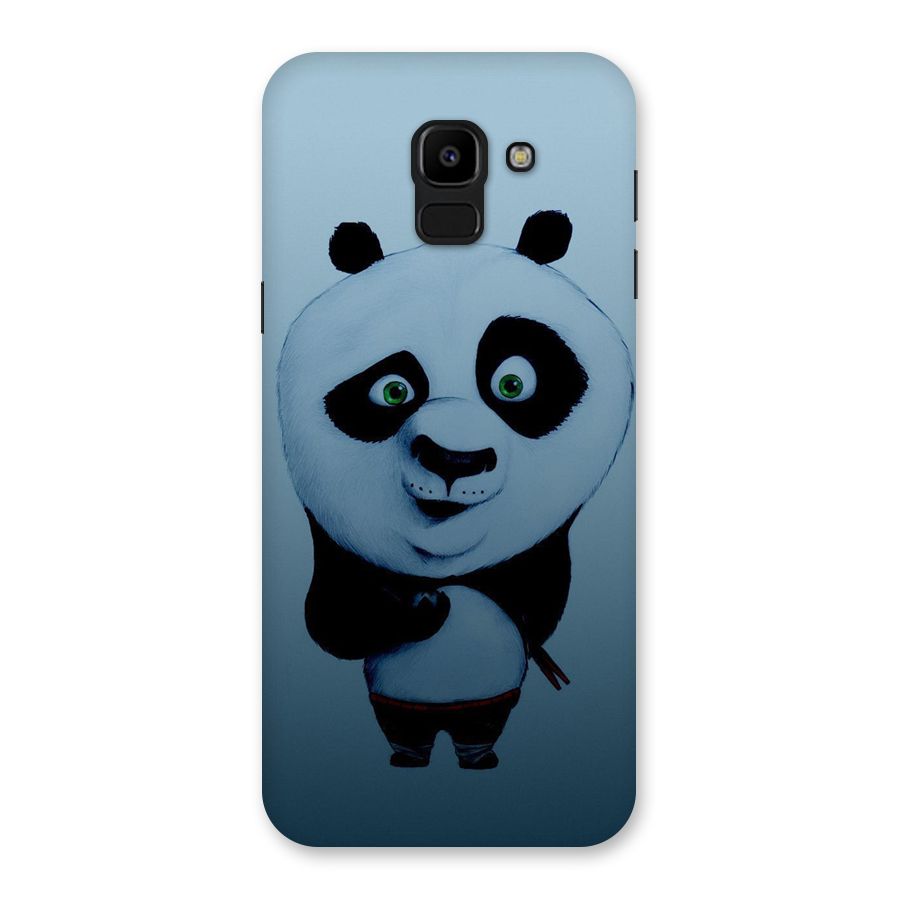 Confused Cute Panda Back Case for Galaxy J6
